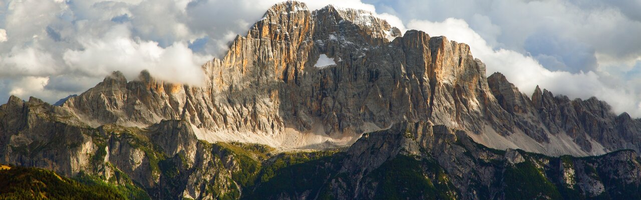 Berggruppe Civetta auf dem Dolomiten Höhenweg 1