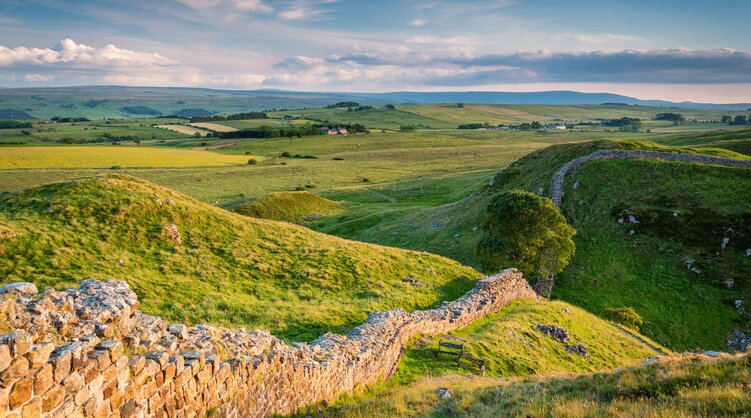 Hadrianwall am Hadrian's Wall Path