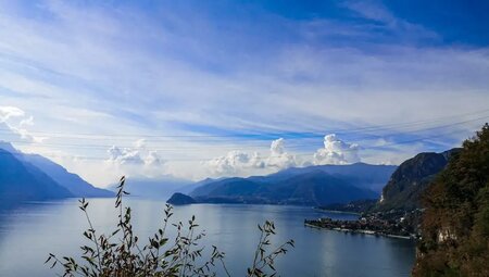 Lombardei – Bergpanorama am Comer See & Luganer See
