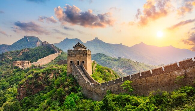 Walking the Great Wall of China