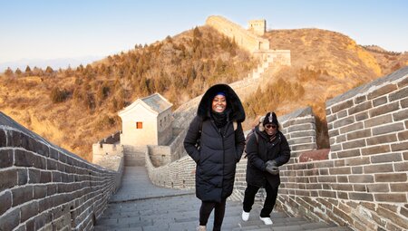 Walking the Great Wall of China