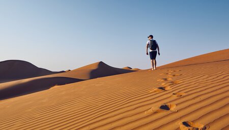 Das Königreich Oman zu Fuß entdecken