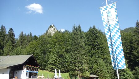 Bayrische Almhütte