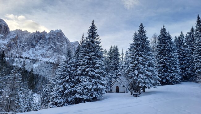 Winterwandern in den Sextener Dolomiten