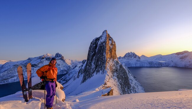 Norwegen - Skitouren auf der Insel Senja