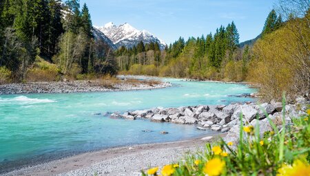 Lechweg kompakt - wandern zwischen Wildfluss & Bergwelt
