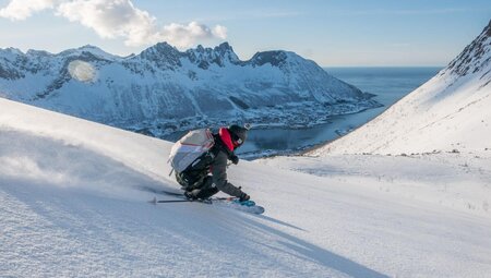 Norwegen - Skitouren auf der Insel Senja