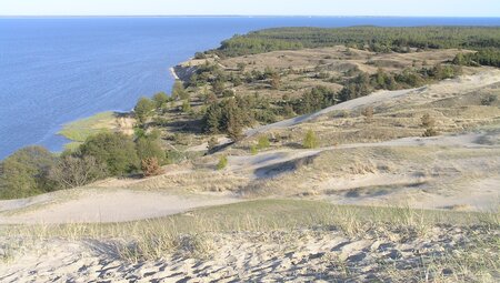 Radtour durch 4 Länder Düne