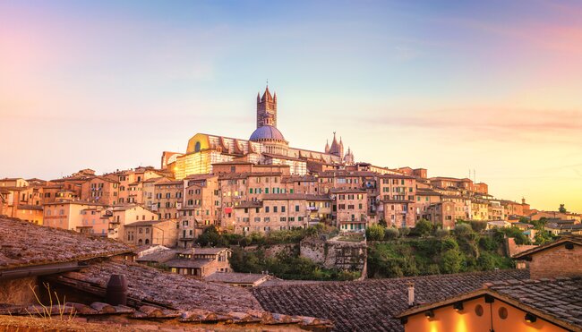 Siena Sonnenuntergang