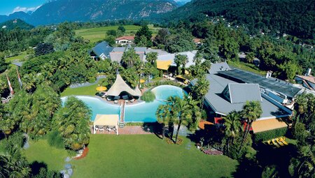 Losone Unterkunft Vogelperspektive