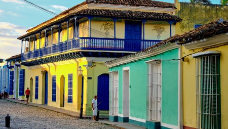 Kuba- Die andere Insel bunte Häuser