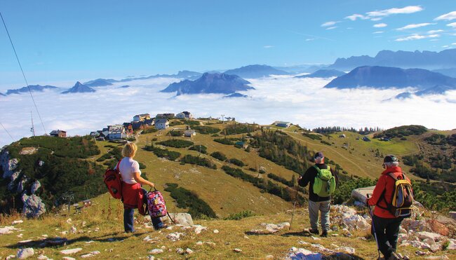Salzkammergut Höllengebirge Aussicht