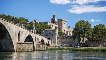 Frankreich Brücke von Avignon