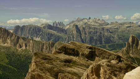 Die Dolomiten der Alta Via-Fanes-Sennes Naturpark