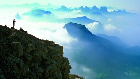 Die Dolomiten der Alta Via-Fanes-Sennes Naturpark