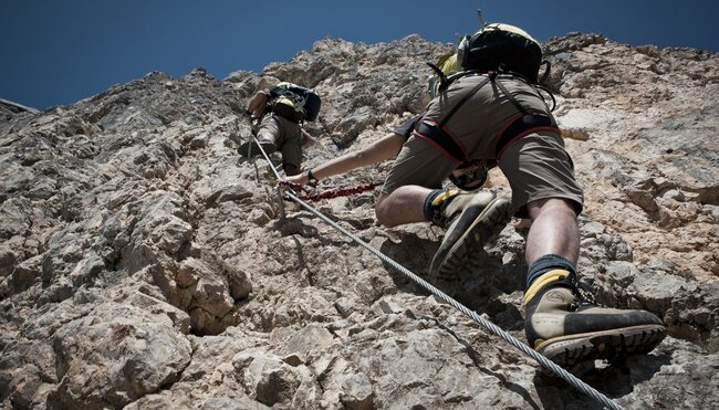 Ausbildung Klettersteige im Allgäu