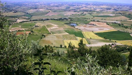 Toskana - Val d`Orcia in der Toskana