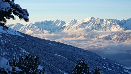 Silvester hoch über dem Inntal auf der Weidener Hütte