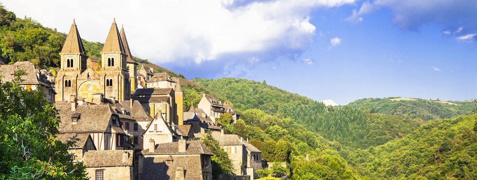 Der Weg des Heiligen Jakobus, Von Conques nach Cahors