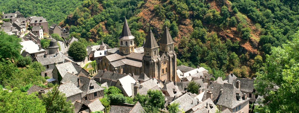 Der Weg des Heiligen Jakobus, Von Conques über die voie de la Célé nach Cahors