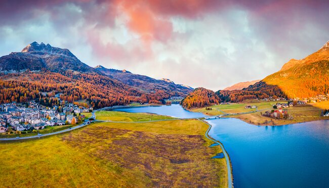 Das Oberengadin gemütlich erwandern: die Bergwelt von St. Moritz