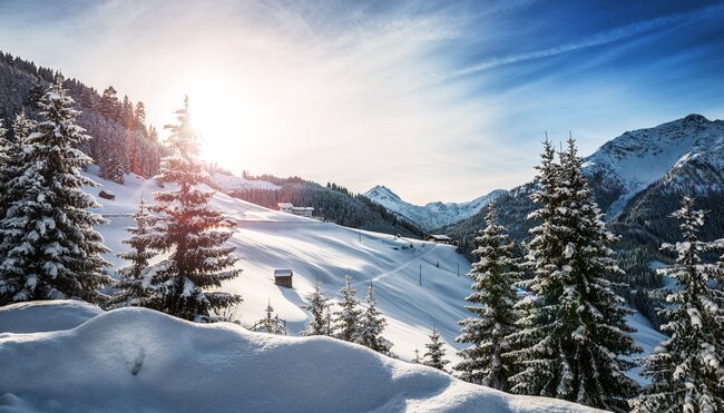 Schneeschuh- und Winterwandern auf den Spuren des Lechwegs