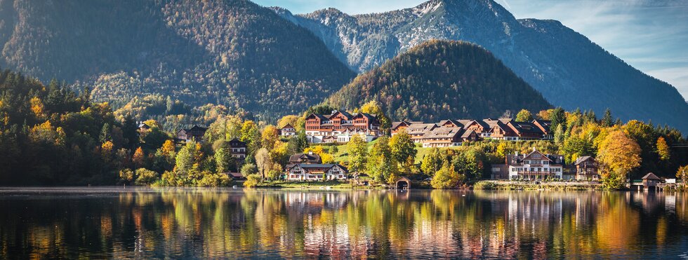 Herbstlandschaft am Grundlsee