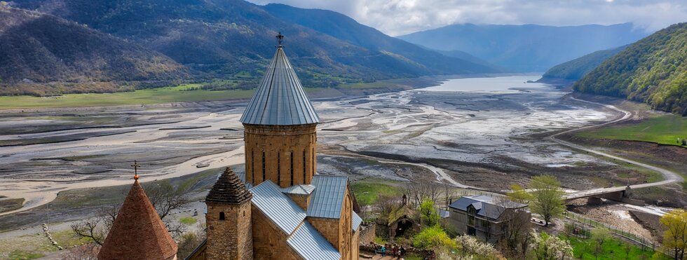 Festungskomplex Ananuri Nordgeorgien