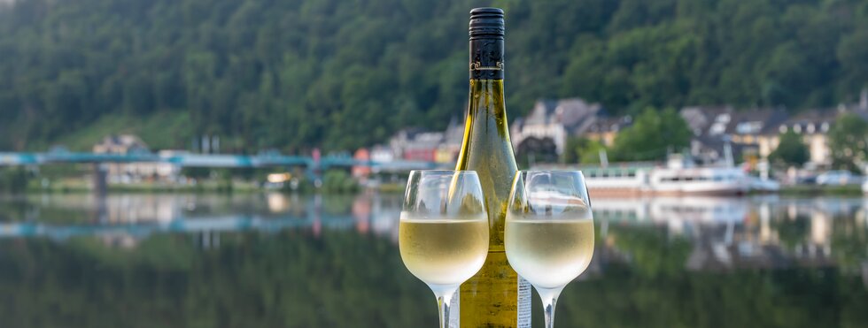 Weinverkostung an der Mosel