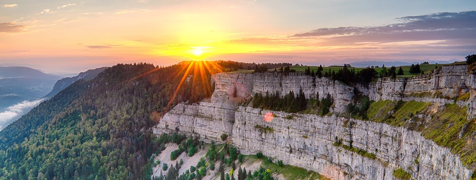 Jura-Höhenweg eine "krumme Tour" für Geniesser