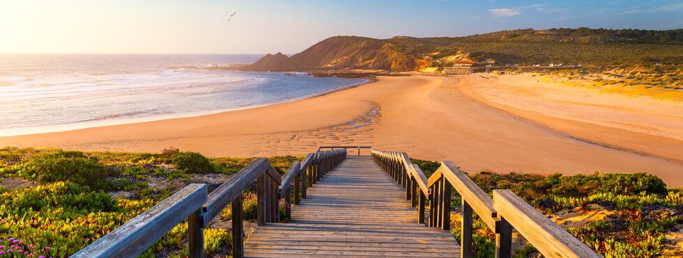 Strand der Algarve