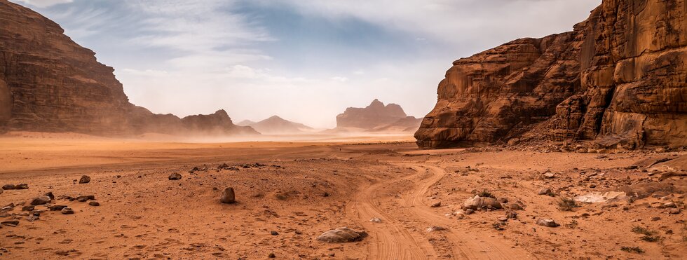 Wüste Wadi Rum