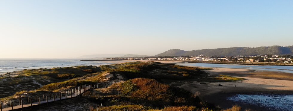 Luftbild des Nord-Litoral-Nationalparks